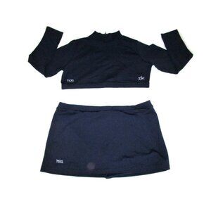 Petite Adult XL Youth 5XL XXXXXL Cheerleader Dance Uniform 42 Top Skirt Shorts